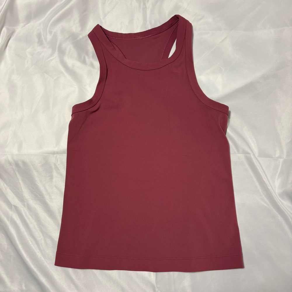 Lululemon Athletica Burgundy Tank Top Size 4